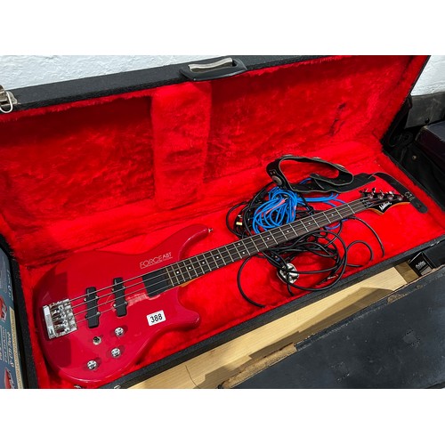 388 - Washburn electric guitar in case