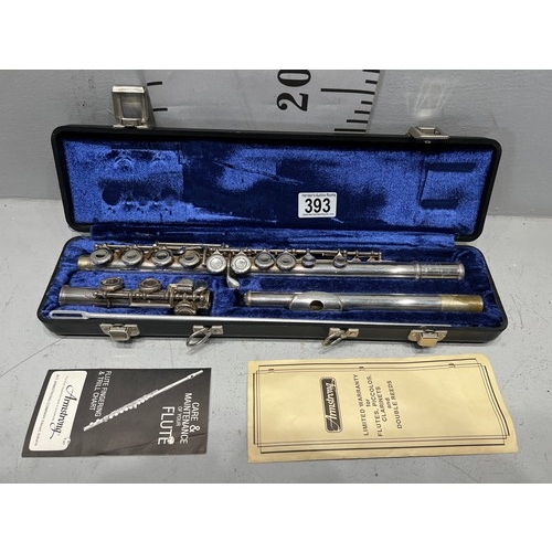 393 - Armstrong flute in case