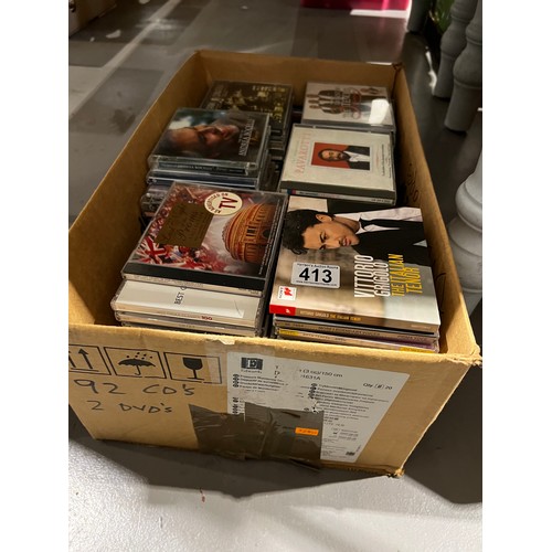 413 - Box DVD's