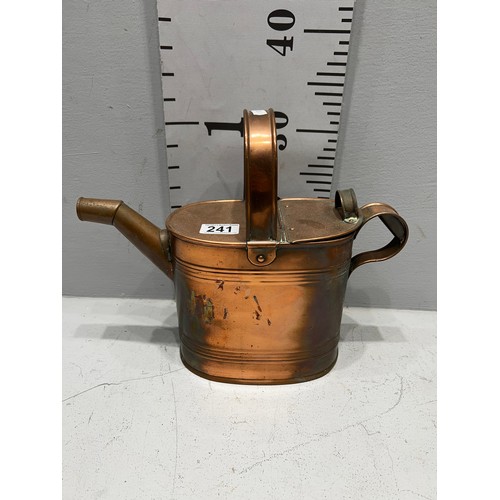 241 - 20thC Copper watering can