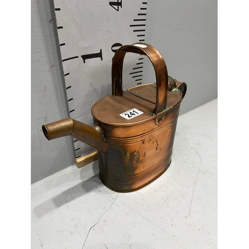 241 - 20thC Copper watering can