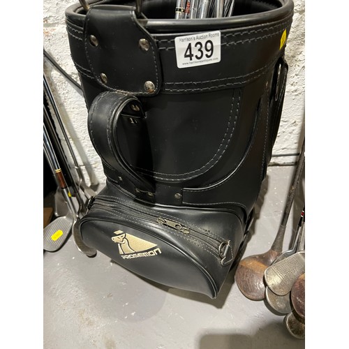 439 - Promotional golf bag bin