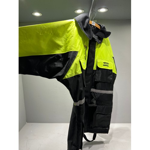 477 - Navigator gents Hi-Viz coat