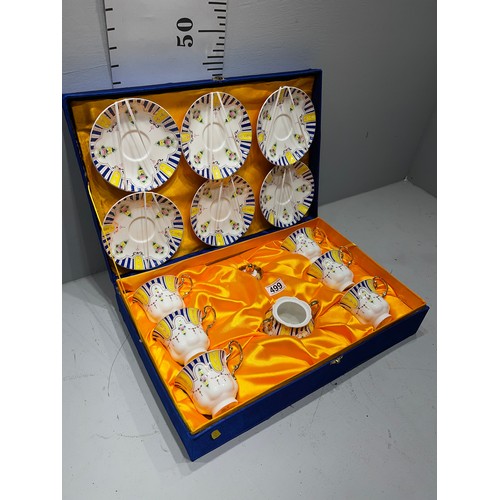 499 - Limoges tea set in presentation box