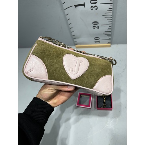 506 - Juicy couture clutch bag + shoe fob