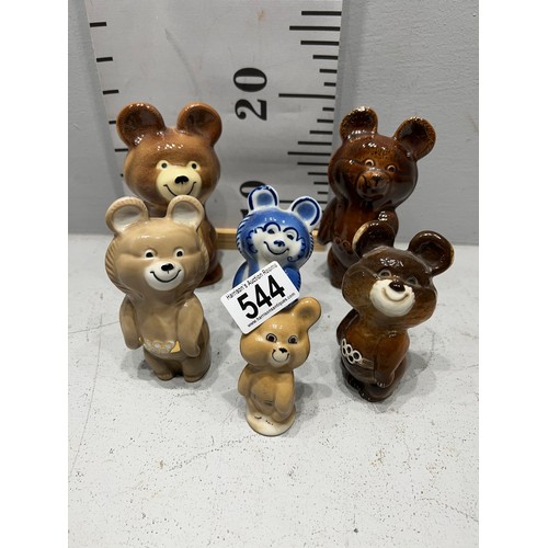 544 - 6 USSR bears