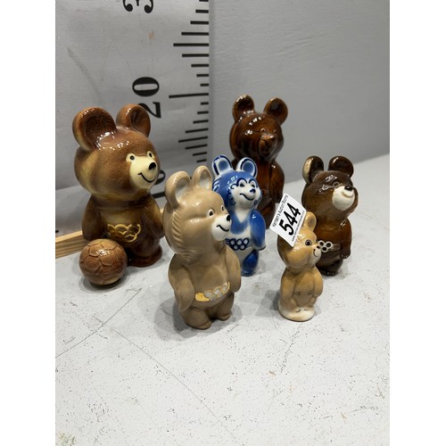 544 - 6 USSR bears