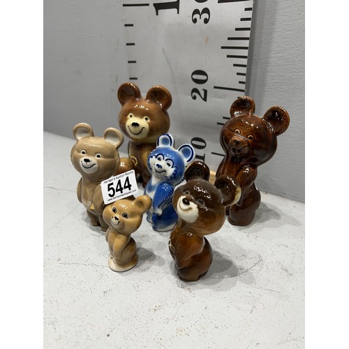 544 - 6 USSR bears