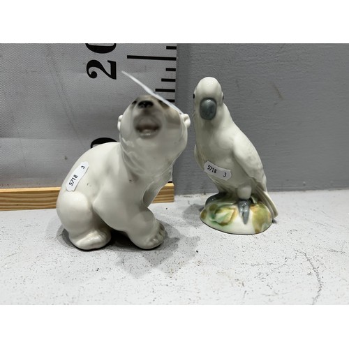 547 - Wade Cockatoo + USSR Polar bear