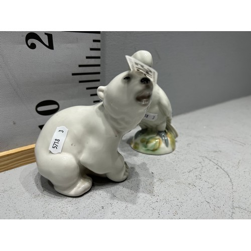 547 - Wade Cockatoo + USSR Polar bear