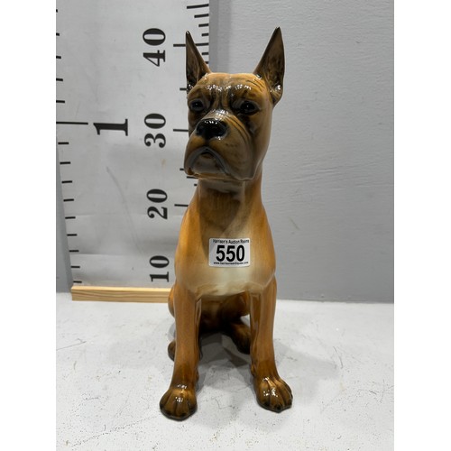 550 - Large Gobbel dog. 13