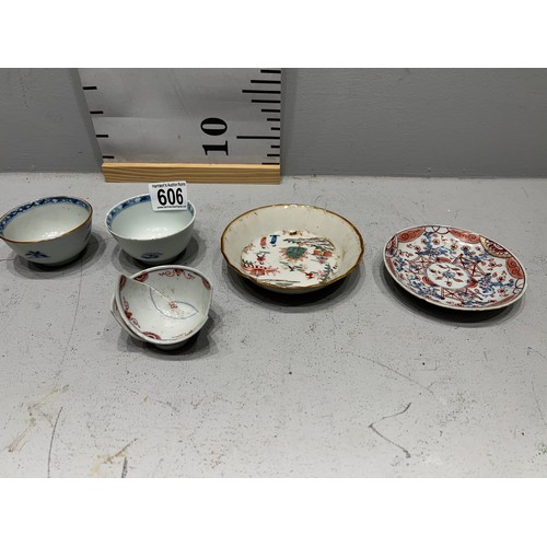 606 - Collection of Export Chinese porcelain 1 a/f