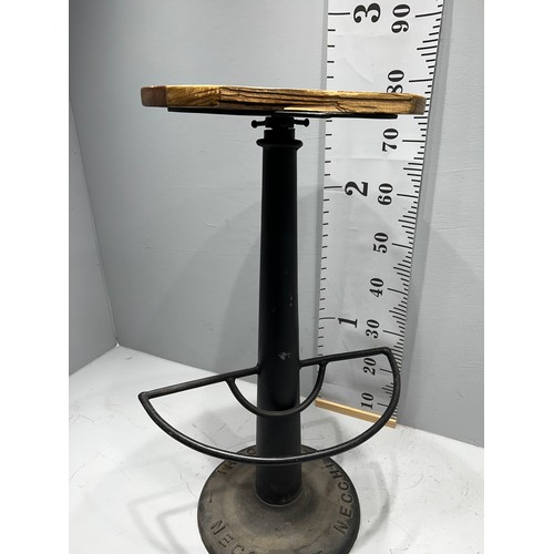 653 - Industrial bar stool