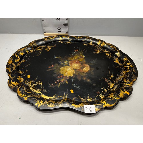 345A - Victorian Jennings tray a/f