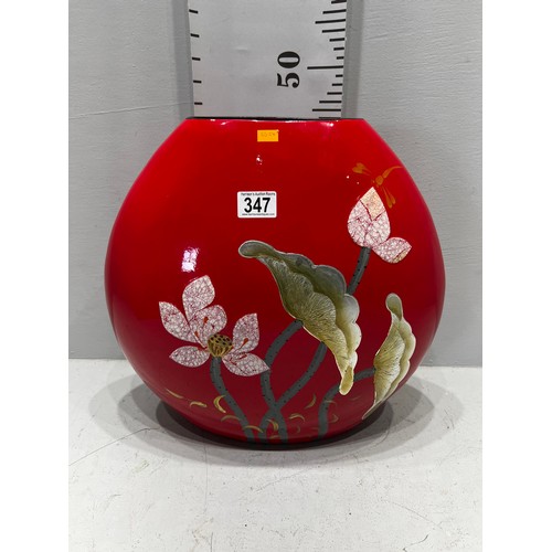 347 - Large pottery vase