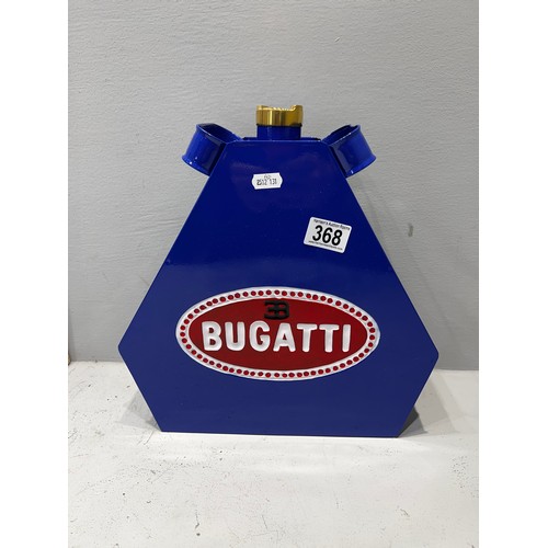 368 - Bugatti advertising petrol can