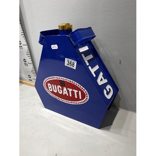 368 - Bugatti advertising petrol can