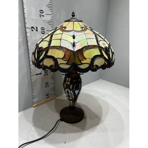 386 - Large Tiffany Design lamp very impressive