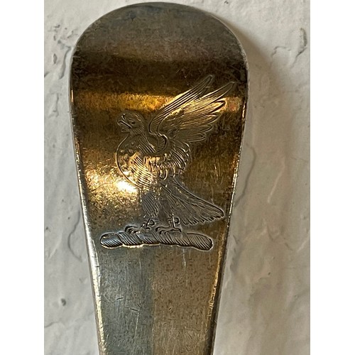 615 - Georgian silver ladle c1772 London 164g