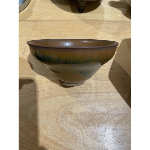 317 - Chinese brown bowl