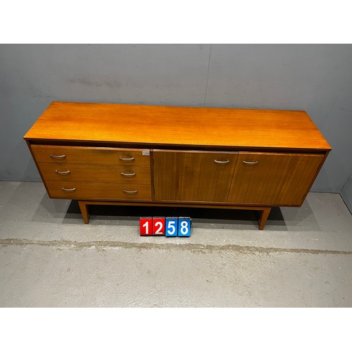 1258 - Mid century teak sideboard clean