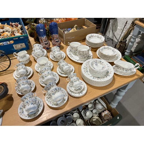 52 - Royal Albert 'Brigadoon' china tea/dinnerware approx 97 pieces