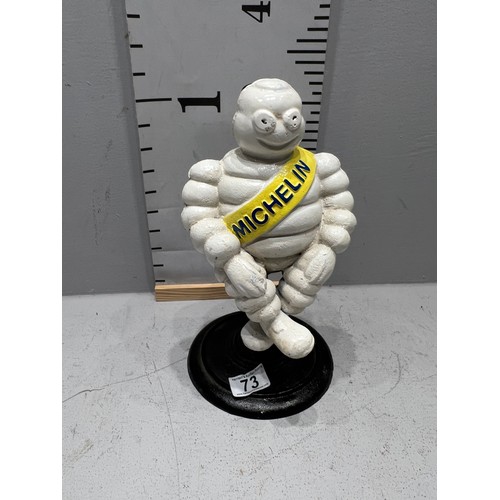 73 - Cast iron advertising Michelin man