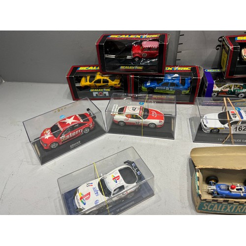 162 - Box scalextric cars individually boxed