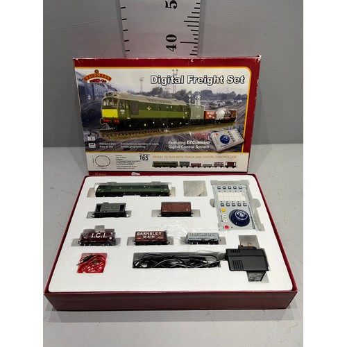 165 - Vintage digital freight train set in original box