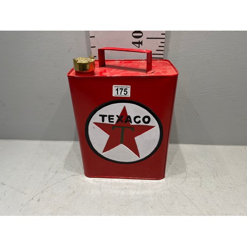 175 - Advertising Texaco oil can