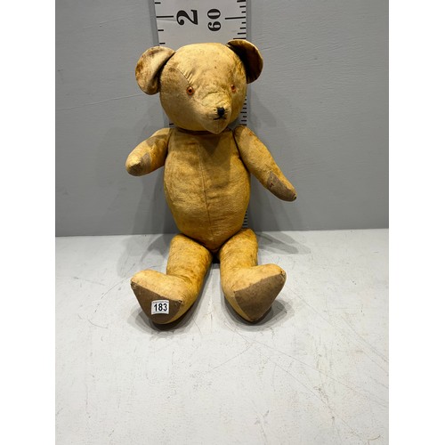 183 - Large vintage teddy bear