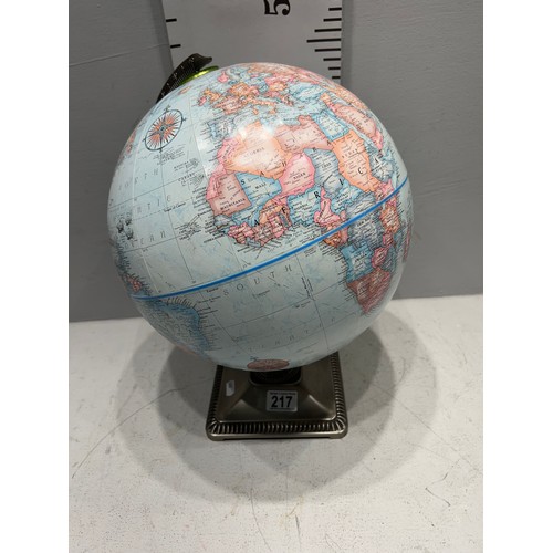 217 - Globe on stand