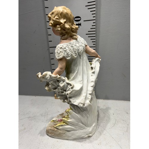 242 - German all-bisque figurine by gebruder heubach circa 1900