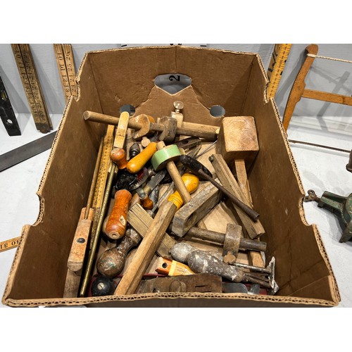 312 - Vintage tools laiths, grinder etc