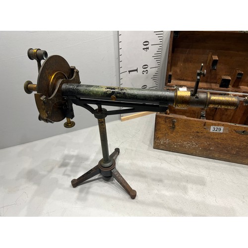 329 - Opthalmometer for chemical kinetics circa 1900's