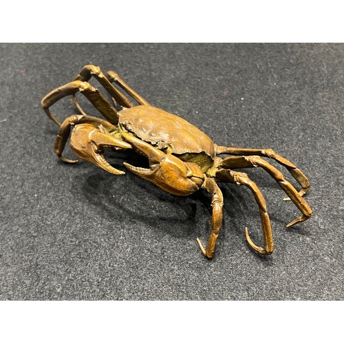 644 - Large bronze crab