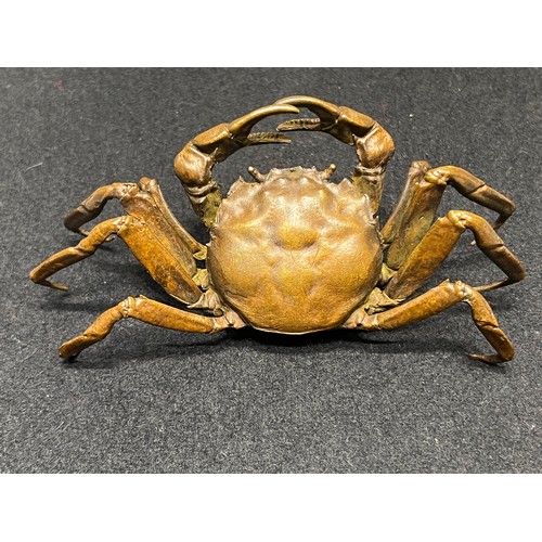 644 - Large bronze crab