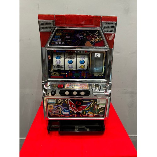 801 - E2 Hopper 'heiwa' slot machine/arcade machine (unable to check due to foreign plug)