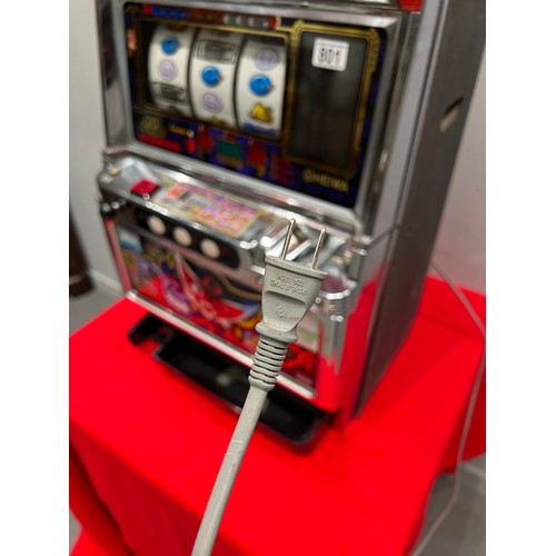 801 - E2 Hopper 'heiwa' slot machine/arcade machine (unable to check due to foreign plug)