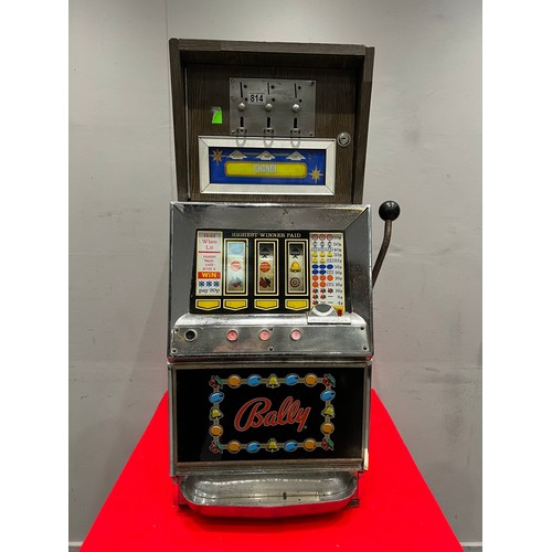 814 - Bally 1 armed arcade bandit 2p /arcade machine (no plug)