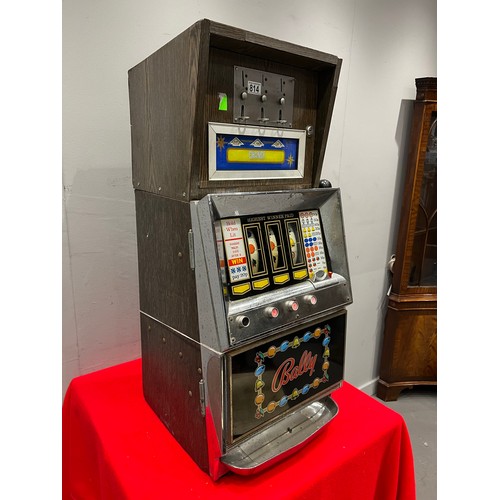 814 - Bally 1 armed arcade bandit 2p /arcade machine (no plug)