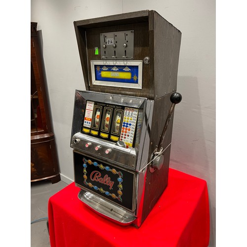 814 - Bally 1 armed arcade bandit 2p /arcade machine (no plug)