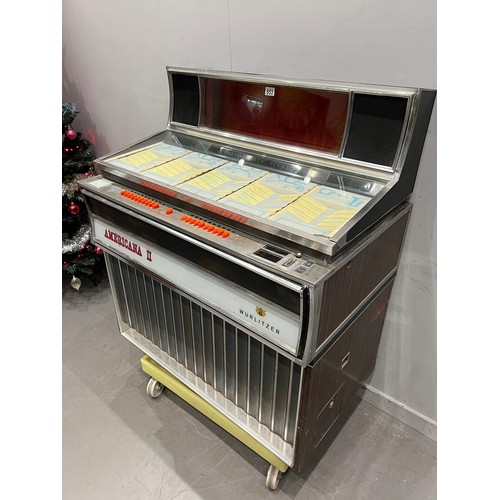 853 - Americana II 'Worlitzer' juke box