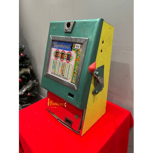 854 - 'Dutchess' 1 armed arcade bandit fruit machine/arcade machine