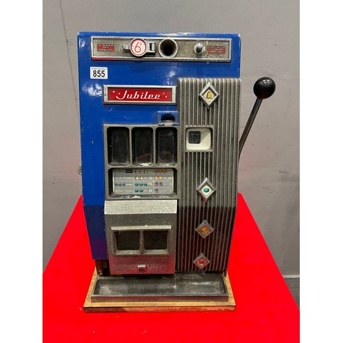 855 - Jubilee arcade fruit machine 1 armed arcade bandit /arcade machine