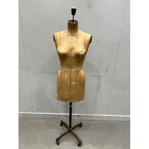 878 - Vintage dress makers dummy