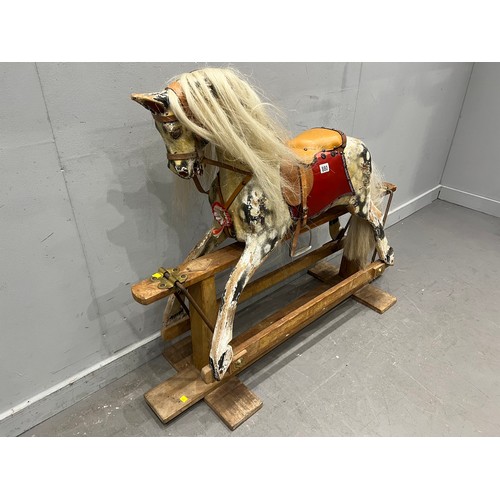 880 - Vintage fairground rocking horse