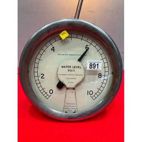 891 - Industrial pressure gauge lamp