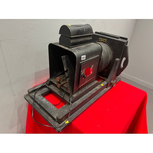 899 - Antique large cinema projector by hunter-Penrose