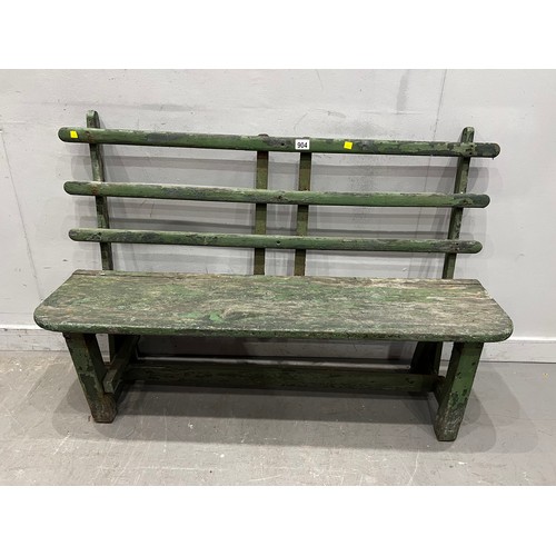 904 - Rare Victorian tram bench